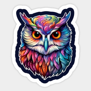 A beautiful owl Sticker